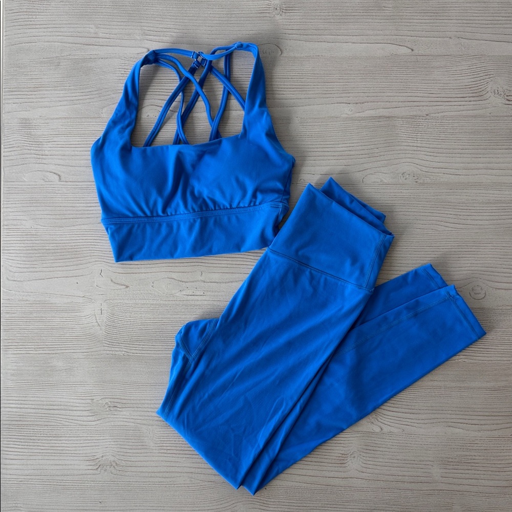 Buffbunny Blue Activewear Set - image 1